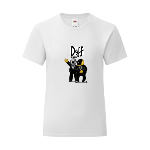 T-shirt léger - Fruit of the loom 145 g/m² (couleur) - Daff Punk