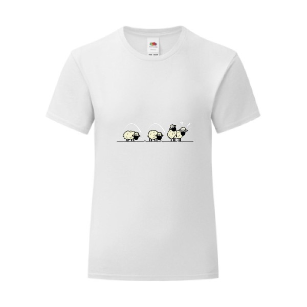 T-shirt léger - Fruit of the loom 145 g/m² (couleur) - Saute mouton