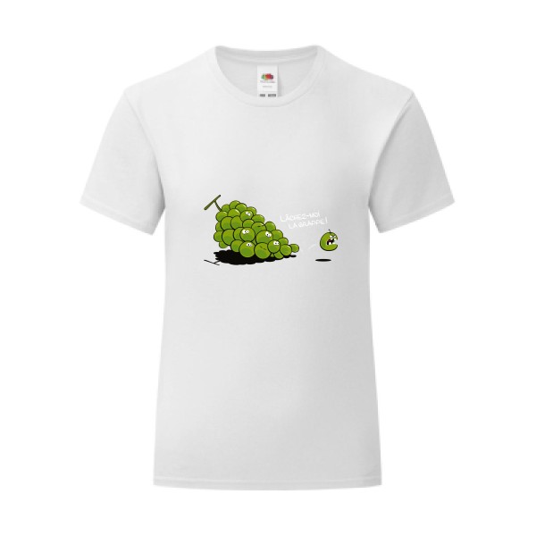 T-shirt léger - Fruit of the loom 145 g/m² (couleur) - Lâchez-moi la grappe