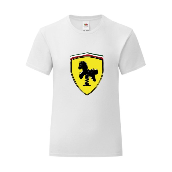 T-shirt léger - Fruit of the loom 145 g/m² (couleur) - Ferrari