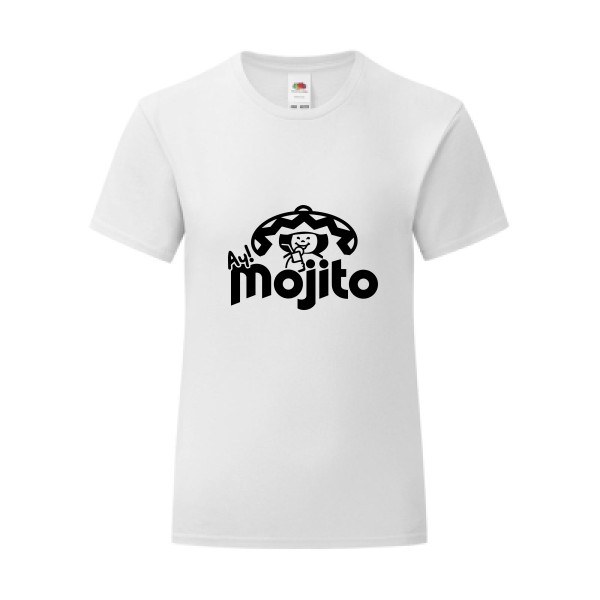 T-shirt léger - Fruit of the loom 145 g/m² (couleur) - Ay Mojito!