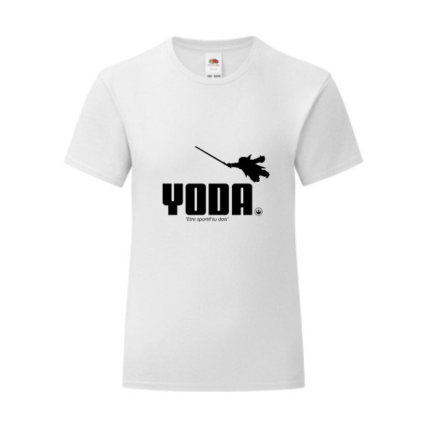 T-shirt léger - Fruit of the loom 145 g/m² (couleur) - Yoda