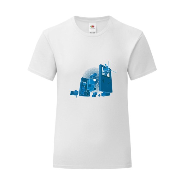 T-shirt léger - Fruit of the loom 145 g/m² (couleur) - Old school Gamer
