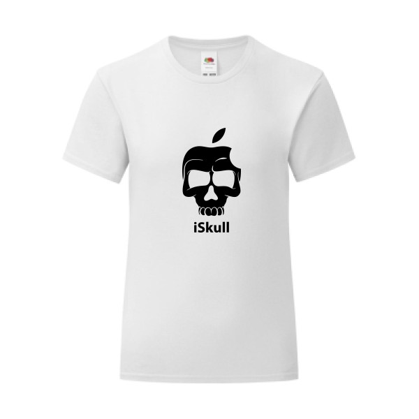 T-shirt léger - Fruit of the loom 145 g/m² (couleur) - iSkull