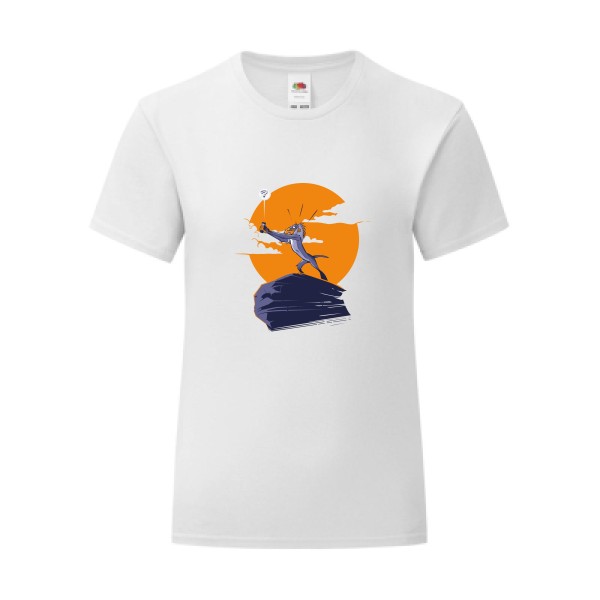 T-shirt léger - Fruit of the loom 145 g/m² (couleur) - No network