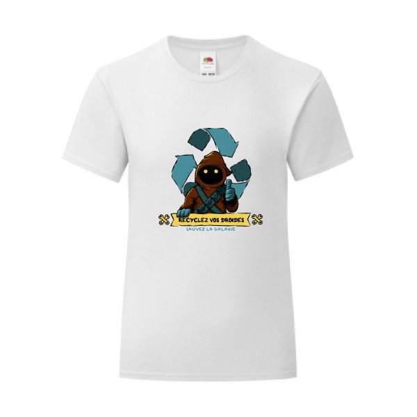 T-shirt léger - Fruit of the loom 145 g/m² (couleur) - Sauvez la galaxie