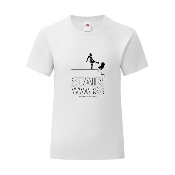T-shirt léger - Fruit of the loom 145 g/m² (couleur) - STAIR WARS