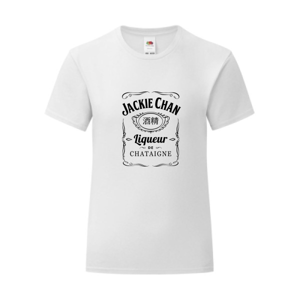 T-shirt léger - Fruit of the loom 145 g/m² (couleur) - Jackie Chan