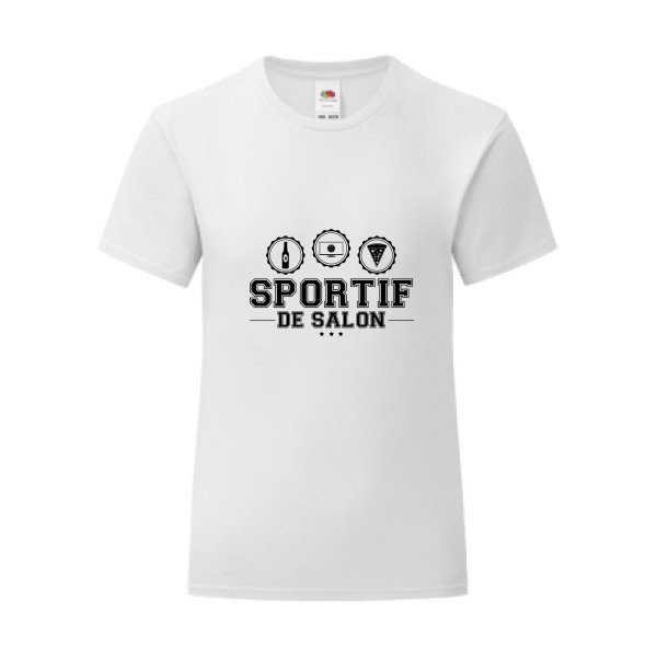 T-shirt léger - Fruit of the loom 145 g/m² (couleur) - SPORTIF DE SALON