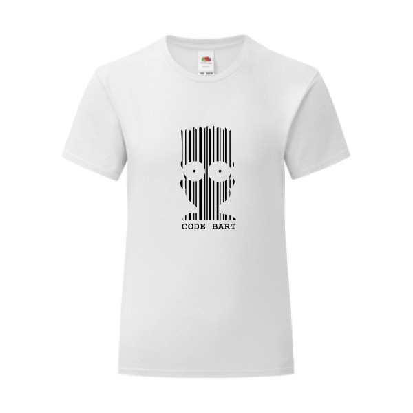T-shirt léger - Fruit of the loom 145 g/m² (couleur) - Code Bart
