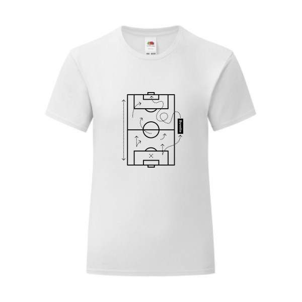 T-shirt léger - Fruit of the loom 145 g/m² (couleur) - Tactique secrète