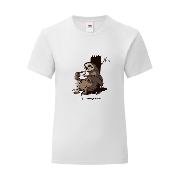 T-shirt léger - Fruit of the loom 145 g/m² (couleur) - Procaféination