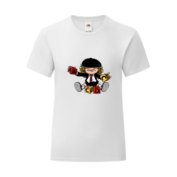 T-shirt léger - Fruit of the loom 145 g/m² (couleur) - ACDC
