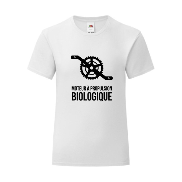 T-shirt léger - Fruit of the loom 145 g/m² (couleur) - Cyclisme & écologie