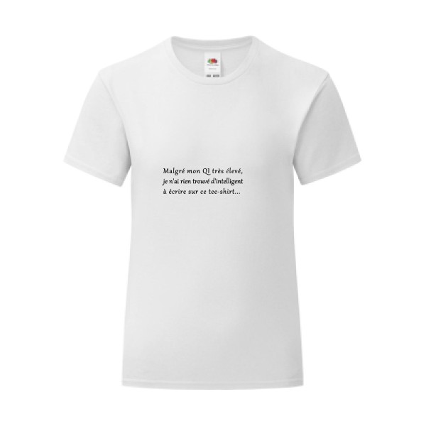 T-shirt léger - Fruit of the loom 145 g/m² (couleur) - QI