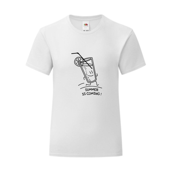 T-shirt léger - Fruit of the loom 145 g/m² (couleur) - Summer is coming !
