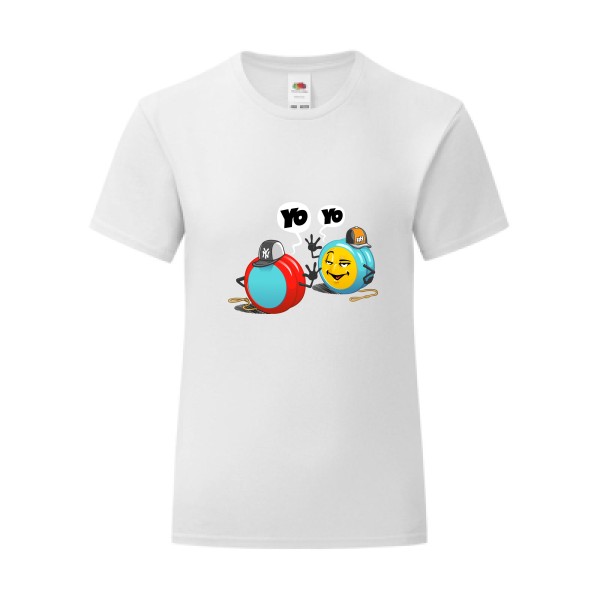 T-shirt léger - Fruit of the loom 145 g/m² (couleur) - Yo Yo