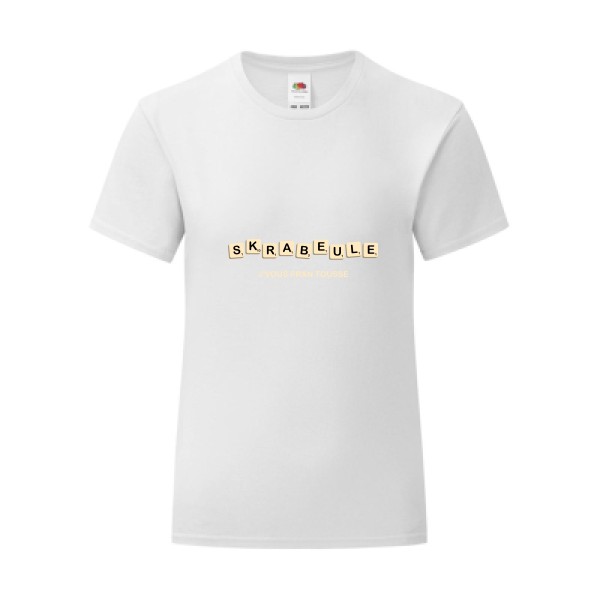 T-shirt léger - Fruit of the loom 145 g/m² (couleur) - Skrabeule