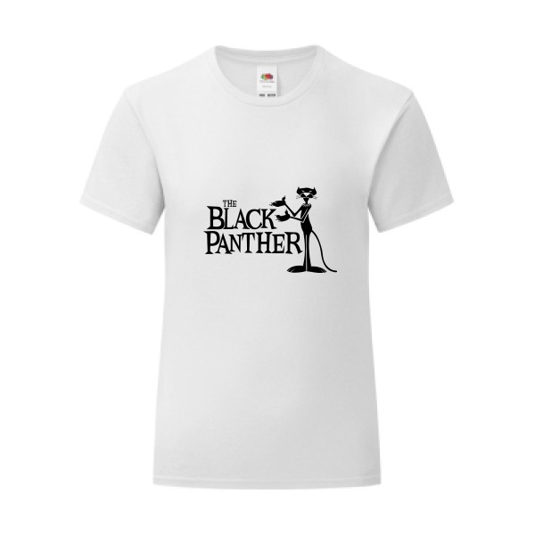 T-shirt léger - Fruit of the loom 145 g/m² (couleur) - The black panther