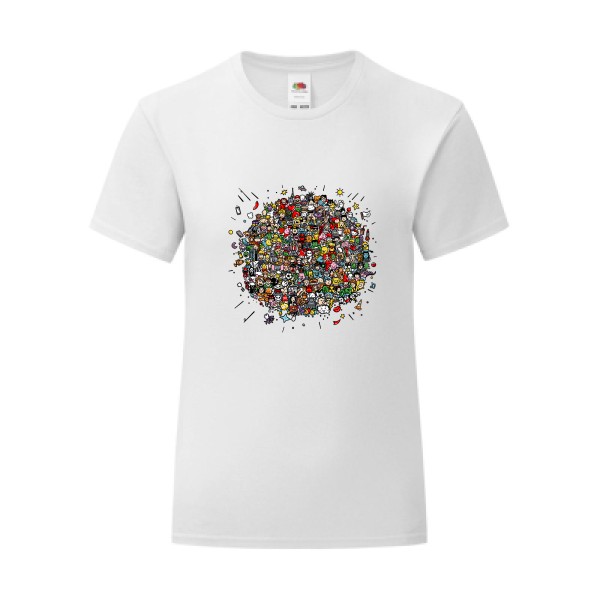 T-shirt léger - Fruit of the loom 145 g/m² (couleur) - Planète Pop Culture