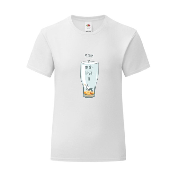 T-shirt léger - Fruit of the loom 145 g/m² (couleur) - Marée basse