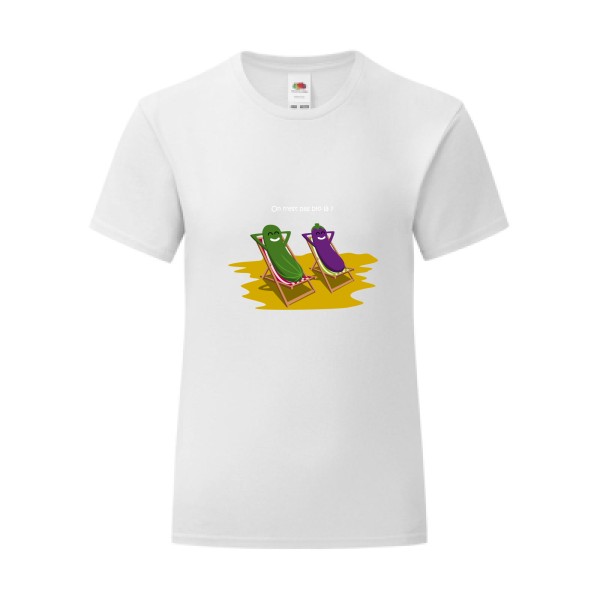 T-shirt léger - Fruit of the loom 145 g/m² (couleur) - On n'est pas bio là ?