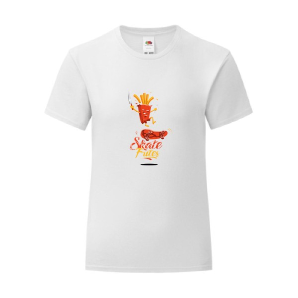 T-shirt léger - Fruit of the loom 145 g/m² (couleur) - SKATE