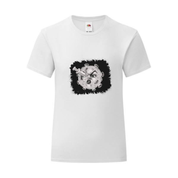T-shirt léger - Fruit of the loom 145 g/m² (couleur) - kill the virus