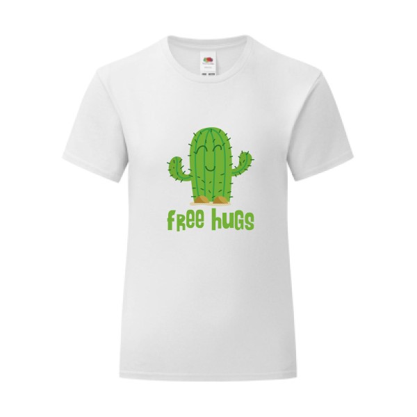 T-shirt léger - Fruit of the loom 145 g/m² (couleur) - FreeHugs