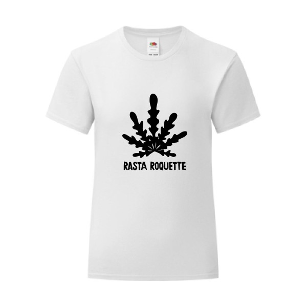 T-shirt léger - Fruit of the loom 145 g/m² (couleur) - Rasta roquette