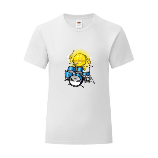 T-shirt léger - Fruit of the loom 145 g/m² (couleur) - Beatcoin