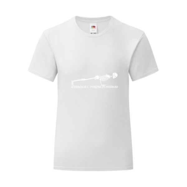 T-shirt léger - Fruit of the loom 145 g/m² (couleur) - POMPES FUNÈBRES