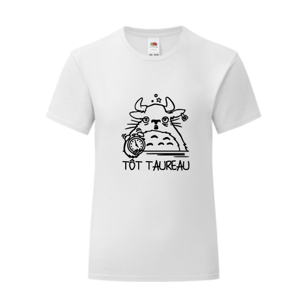 T-shirt léger - Fruit of the loom 145 g/m² (couleur) - Tot Taureau