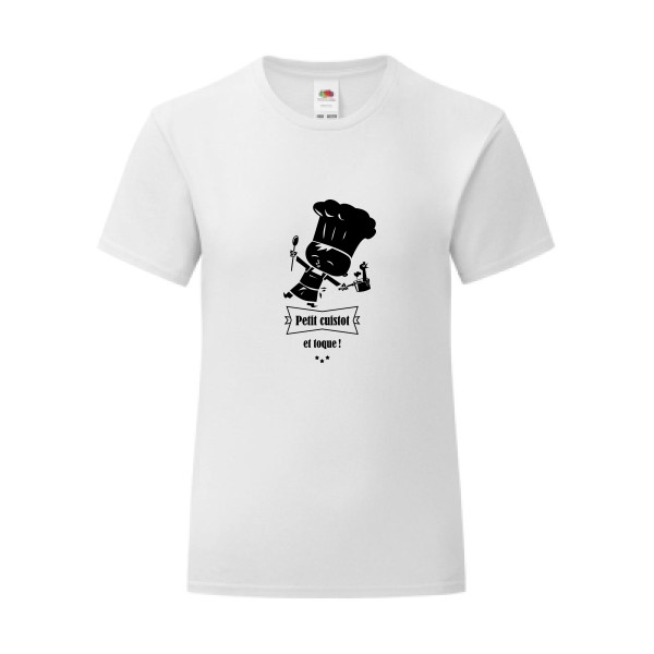 T-shirt léger - Fruit of the loom 145 g/m² (couleur) - petit cuistot