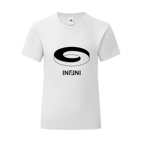 T-shirt léger - Fruit of the loom 145 g/m² (couleur) - Infini