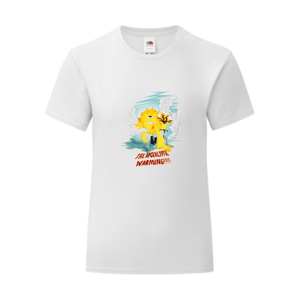 T-shirt léger - Fruit of the loom 145 g/m² (couleur) - The Big Warming
