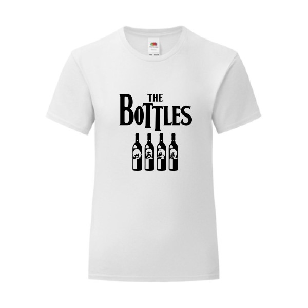 T-shirt léger - Fruit of the loom 145 g/m² (couleur) - The Bottles