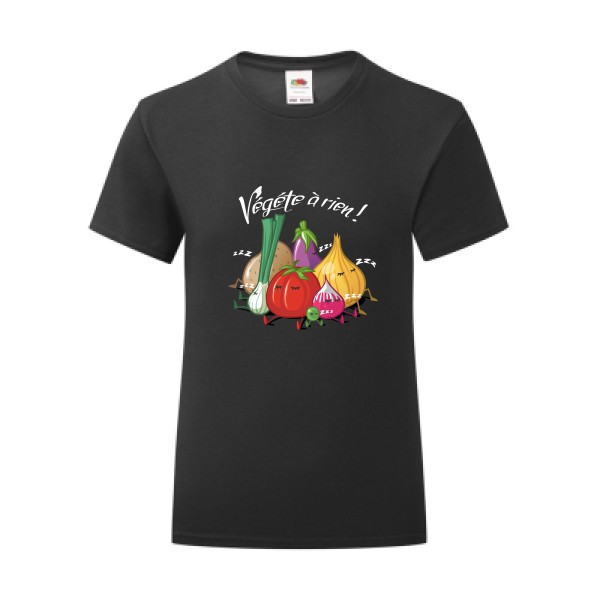 T-shirt léger - Fruit of the loom 145 g/m² (couleur) - Vegete à rien !