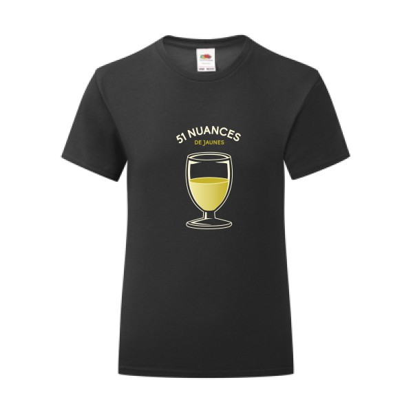 T-shirt léger - Fruit of the loom 145 g/m² (couleur) - 51 nuances de jaunes