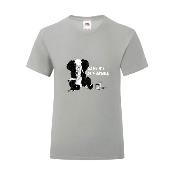 T-shirt léger - Fruit of the loom 145 g/m² (couleur) - pandaléphant