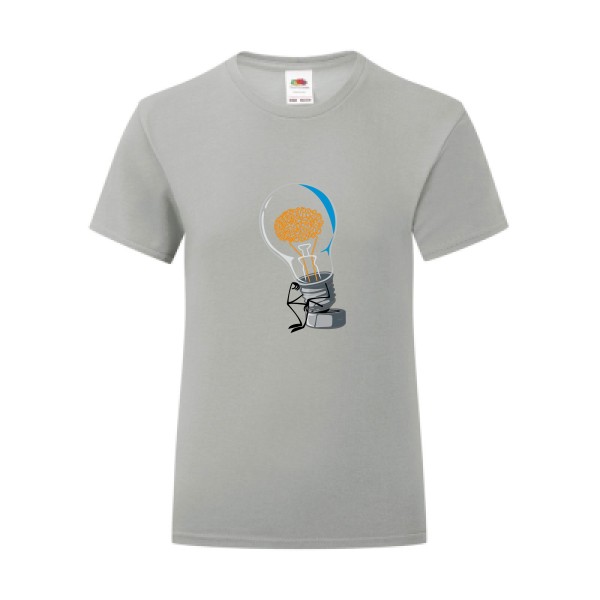 T-shirt léger - Fruit of the loom 145 g/m² (couleur) - Le penseur
