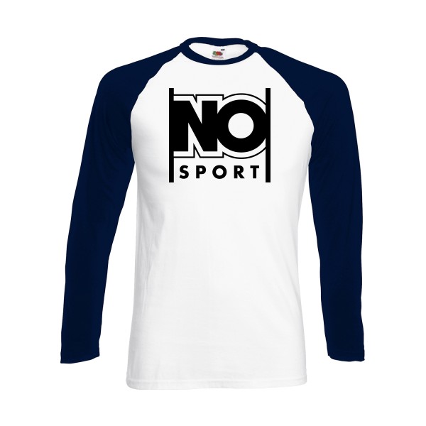 T-shirt baseball manche longue Homme original - NOsport - 