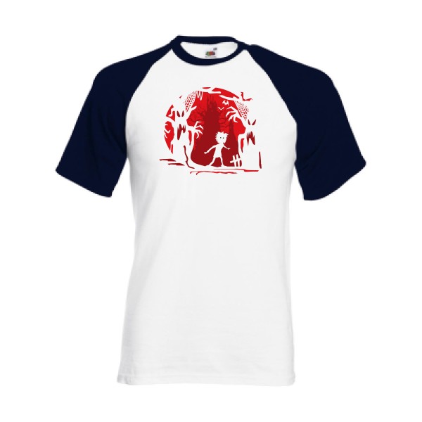 nightmare T-shirt baseball Homme original -Fruit of the Loom - Baseball Tee