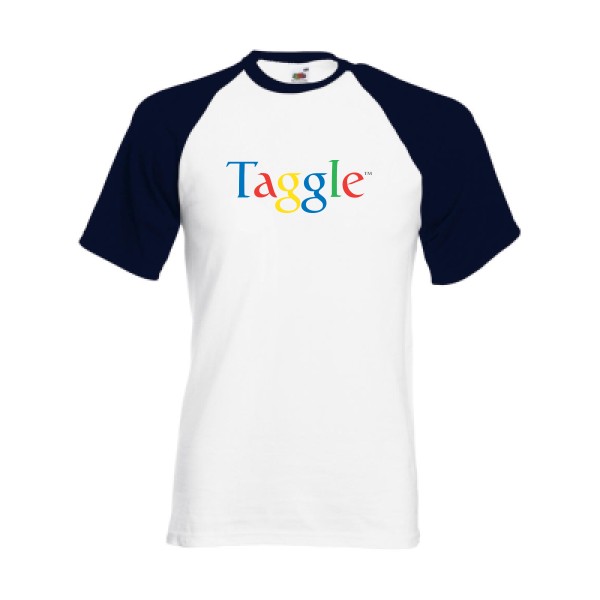 Taggle - T-shirt baseball parodie - Thème t shirt humoristique- Fruit of the Loom - Baseball Tee -