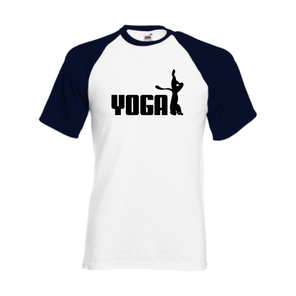 T-shirt baseball Homme original - YOGA - 