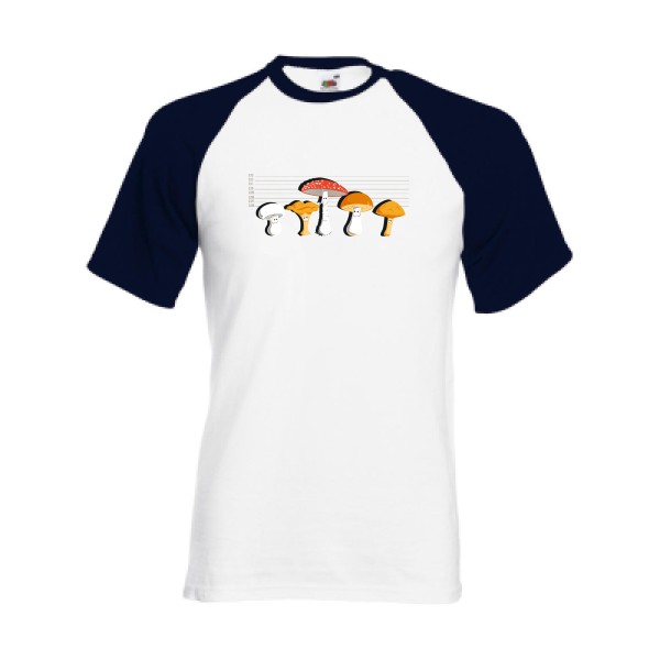 The Forest Suspects-T shirt fun -Fruit of the Loom - Baseball Tee