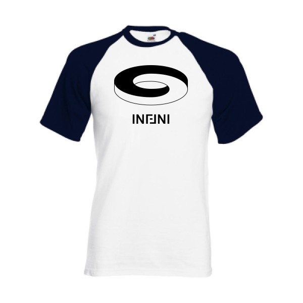 T-shirt baseball - Fruit of the Loom - Baseball Tee - Infini