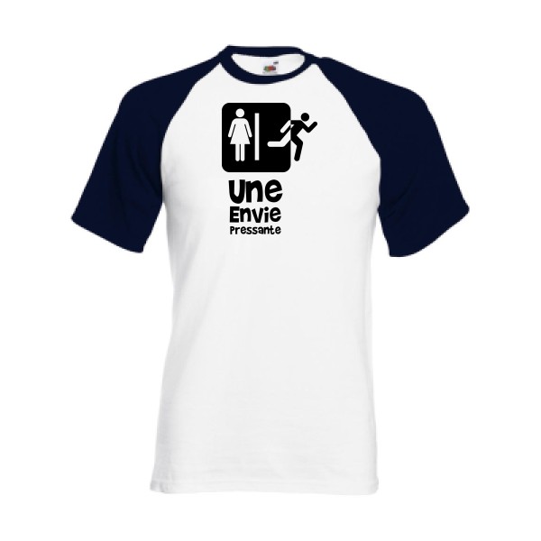 T-shirt baseball Homme original - Envie Pressante -