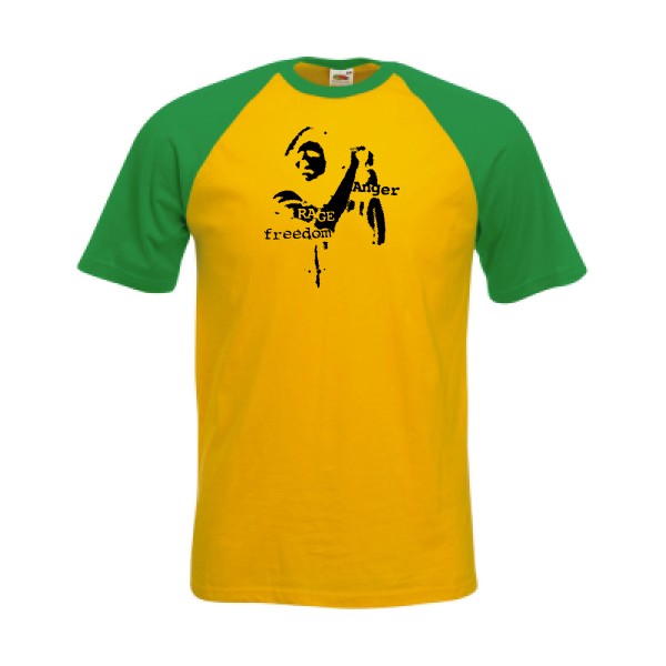 T-shirt baseball original Homme  - RATM(without star) - 