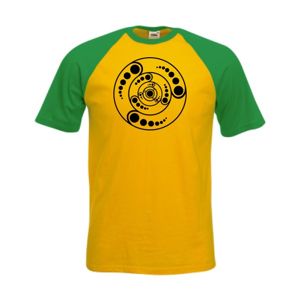 T-shirt baseball original Homme  - crops circle - 